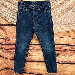 Aeropostale Womens Super Skinny Dark Wash Denim Jeans 29 X 30